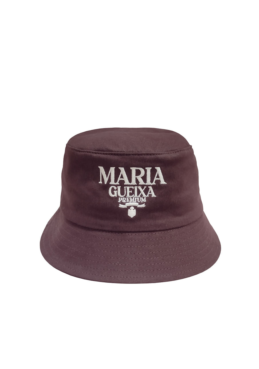 Chapéu bucket summer bordado – Marrom