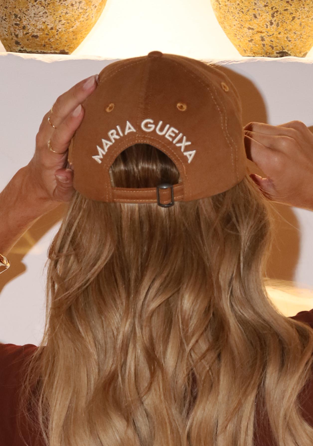 Boné hat summer bordado – Caramelo