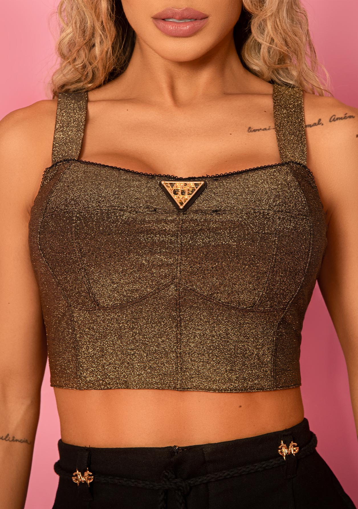 Conjunto corpete + short classic