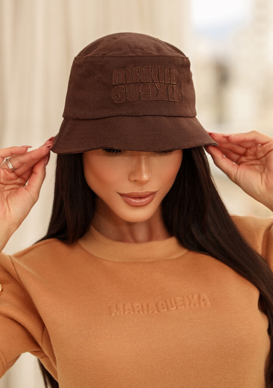 Chapéu bucket – Marrom