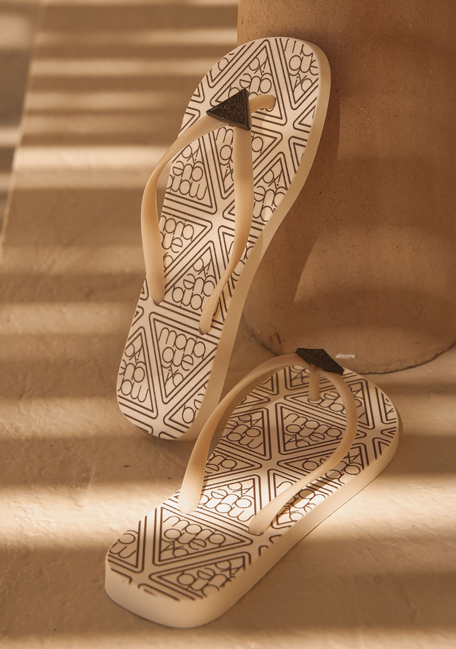 Chinelo flip-flop summer – Bege