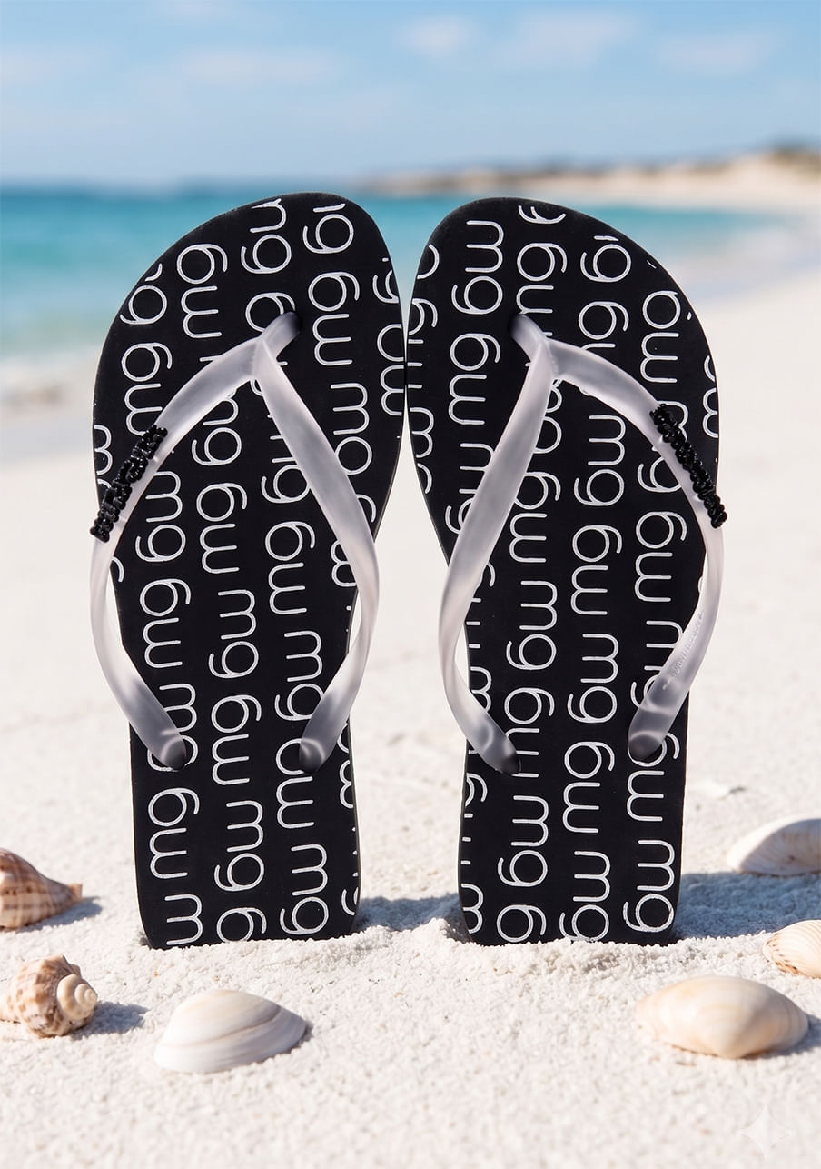 Chinelo flip-flop – Preto