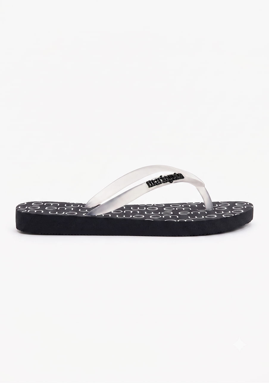 Chinelo flip-flop – Preto