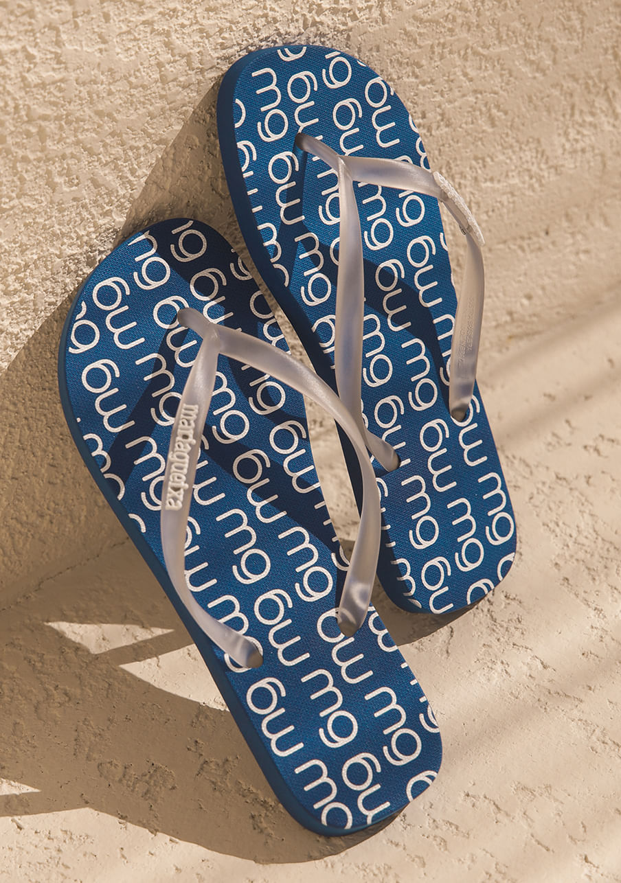Chinelo flip-flop – Azul